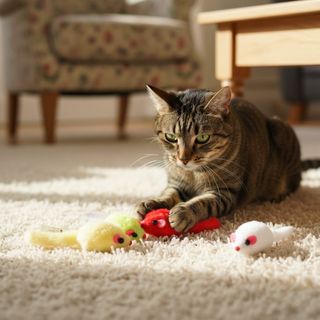 Tootoy ! Comfort & Relax Plush Mouse Toy para gatos