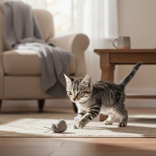 Tootoy ! Chase & Jugar juguete interactivo para gatos