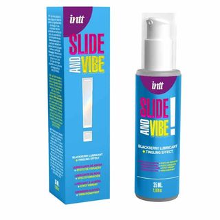 Lubricante Besable Efecto Vibración Sabor Mora 35 ml