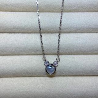 Srebreni lančić srce sa spojena dva cirkona