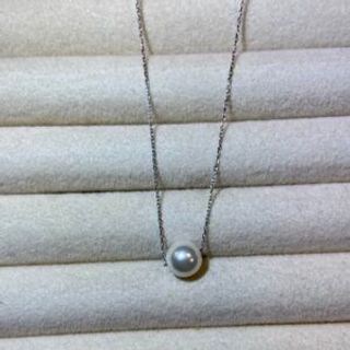 Srebreni lančić srednji biser 02