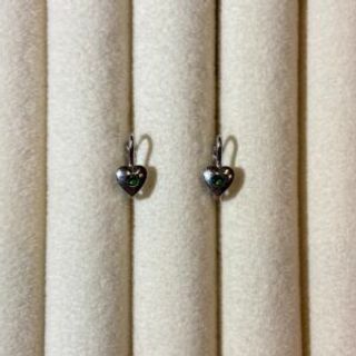 Srebrene naušnice za djevojčice- Srce 01