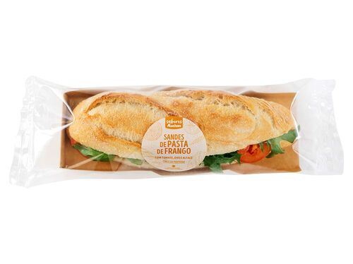 SANDES DE PASTA DE FRANGO SABORES AUCHAN UN