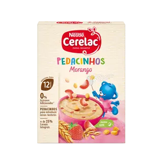 Cerelac Pedacinhos Papa Morango 200g