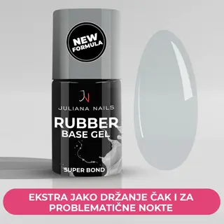 JULIANA NAILS RUBBER BASE GEL CLEAR