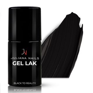 JULIANA NAILS GEL LAK BLACK TO REALITY