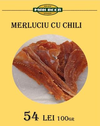 Merluciu cu Chili Uscat