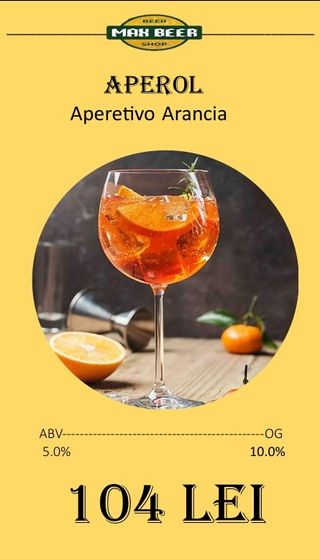 Aperol Aperetivo Arancia