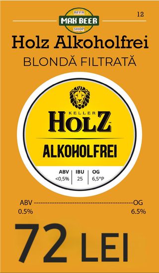 Bere Keller HOLZ Alkoholfrei