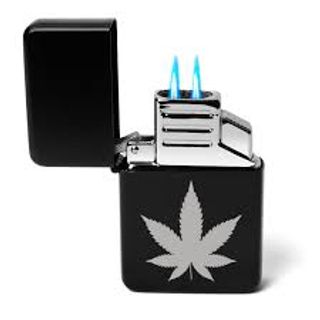 Flame Jack Black Marijuana Lighter X1