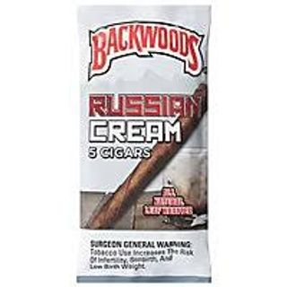 Backwoods Russian Cream Cigars, 5 Pack