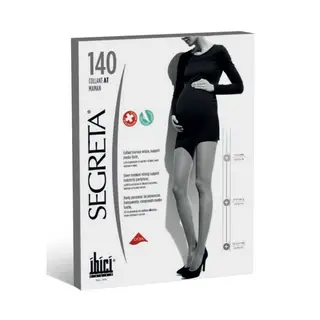 IBICI Segreta Collant Gravidez AT 140 Preto T2