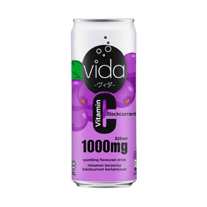 Vida Vitamin C Blackcurrant 325ml