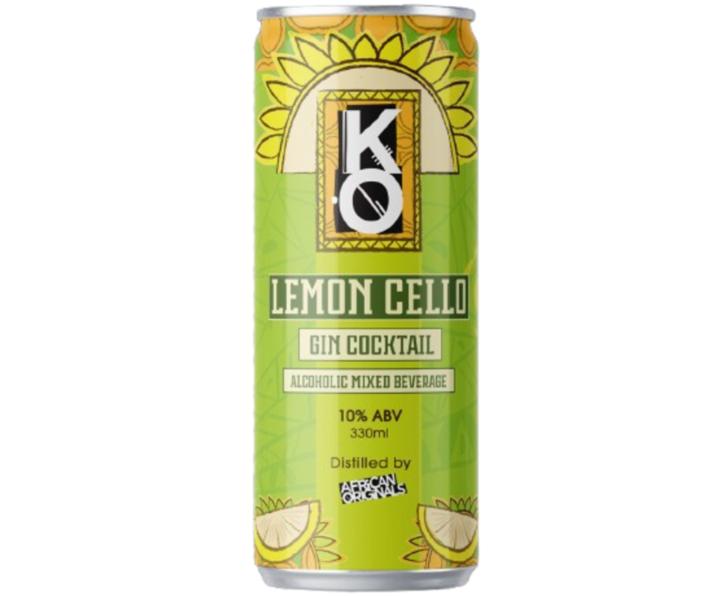 KO LEMON CELLO GIN COCKTAIL 330ML