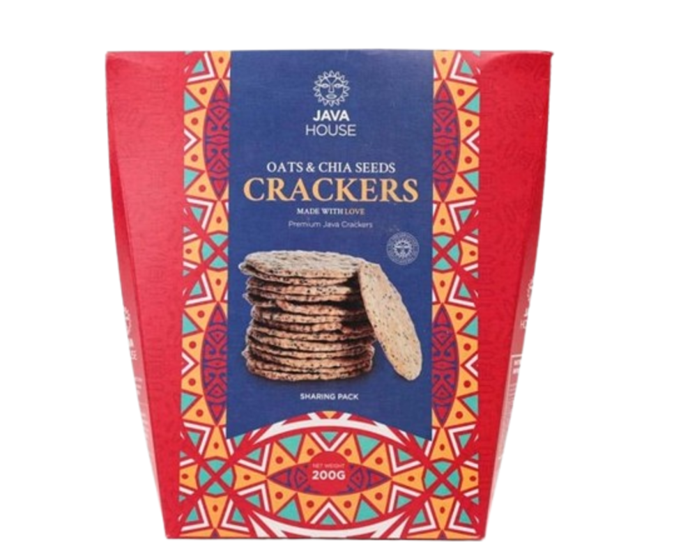 Java Oats & Chia Seed Cracker 200g