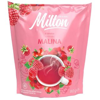 Milton Herbata owocowa o smaku malina 40 torebek 80 g