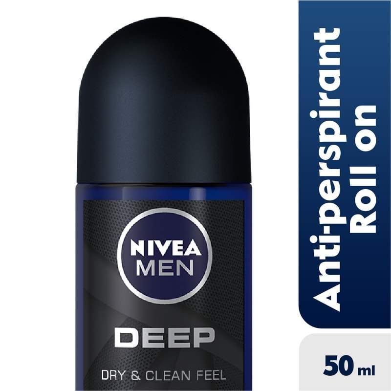 Nivea Men Deep Darkwood Roll-On, 50ml