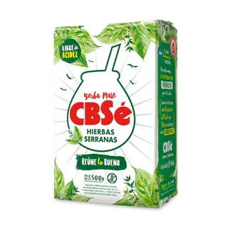 Yerba Mate Cbse Hierbas Serranas 500G