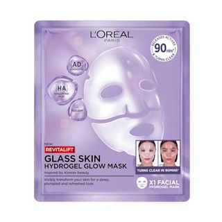 Mascarilla Hidro Gel Revitalift Filler Glass Skin L'Oréal Paris