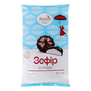 685-Зефир в шоколад Жако 210г