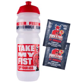 Bottle for Fuck & Fist Lubricant 750ml + 2 FF POWDER 6g sachets