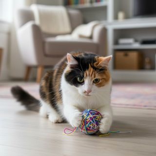 Tootoy! Chase & Play Cat Ball 1pc