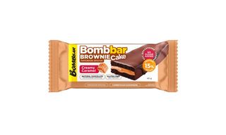 BOMBBAR BROWNIE CAKE პროტეინის ბრაუნის ნამცხვარი, გლუტენის გარეშე, კრემისებრი კარამელი 45გრ