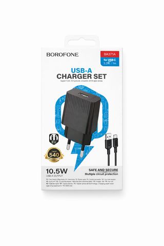 Borofone combo Charger USB-C to Type-C BA371A