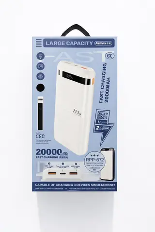 Remax Power Bank 20000mAh RPP-672