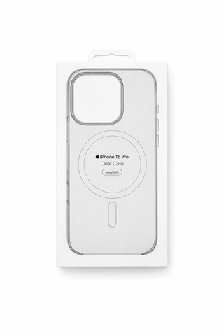 iPhone 16 Pro Max Black Clear Case MagSafe
