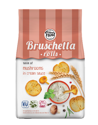 Flint Mushroom Bruschetta Rolls, 65g