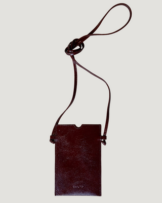 FUNDA DE MÓVIL FUNDA DE MÓVIL PIEL  CAOBA