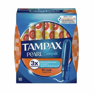 Tampax Pearl Compak Super Plus 16'S