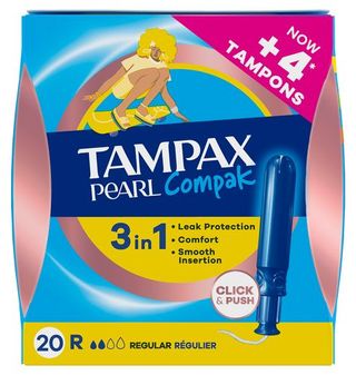 Tampax Compak Pearl Regular 20 Uds.