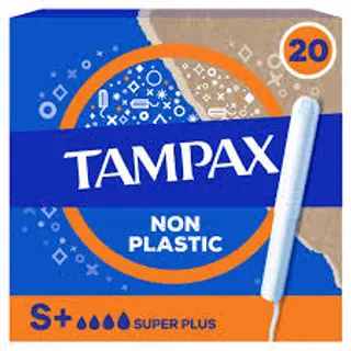 Tampax Super Plus Tampons, 20 Count
