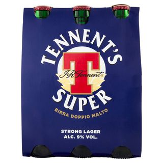 Tennent's Super Birra Strong Lager 6x330ml