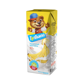 Коктейль Топтыжка мол. Банан 3,2% 200г