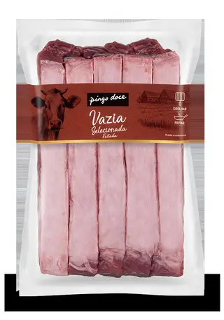Vazia de Bovino Selecionada Europa Pingo Doce - unidade 900g