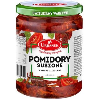 Bracia Urbanek Suszone pomidory połówki z ziołami 320/480g
