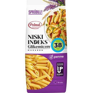 Polmak Makaron pióra Niskie IG 250 g