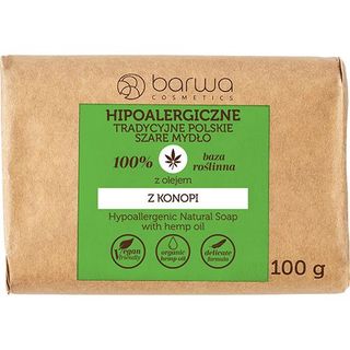 Barwa szare mydło Konopne 100 g