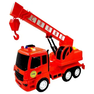 Toy Friction Diecaste Car Crane