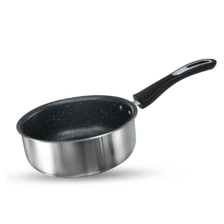MILK PAN STONE BLACK 316 18CM