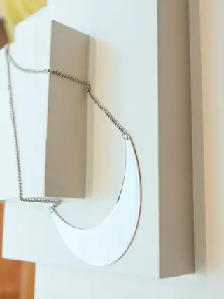 NOIR Moon necklace