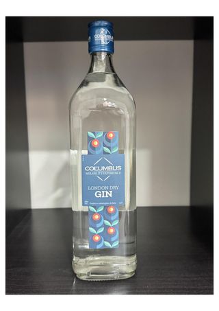 Gin, Columbus, London Dry 1000Ml, 38% Vol.