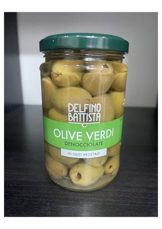 Olive Verdi, In Olio, Delfino Battista, 290G