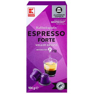 KLC Espresso Forte неспресо капсули 20 бр / 20820969