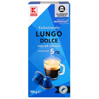 KLC Lungo Dolce неспресо капсули 20 бр / 20820991