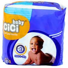 Baby Cici Soft & Gentle Diapers, 50 pcs