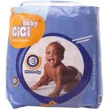 Baby Cici Soft & Gentle Diapers Midi, 9 Pack